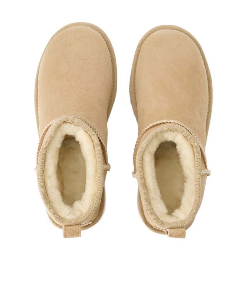Shop Ugg Classic Ultra Boots In Nude