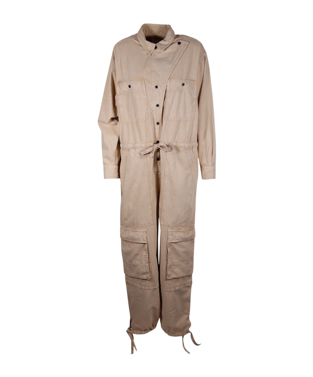 Isabel Marant Étoile Idany Denim Jumpsuit In Nude