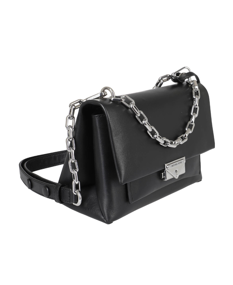 Michael Michael Kors Cece Medium Chain Shoulder Bag In Black