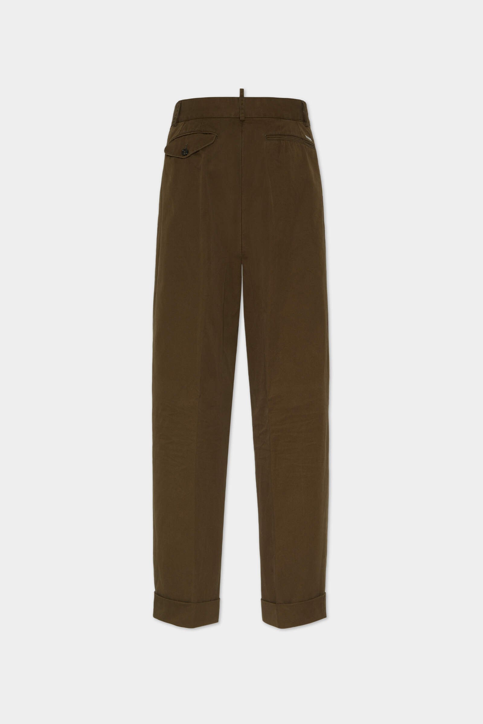 Dsquared2 Straight-leg Trousers In Green