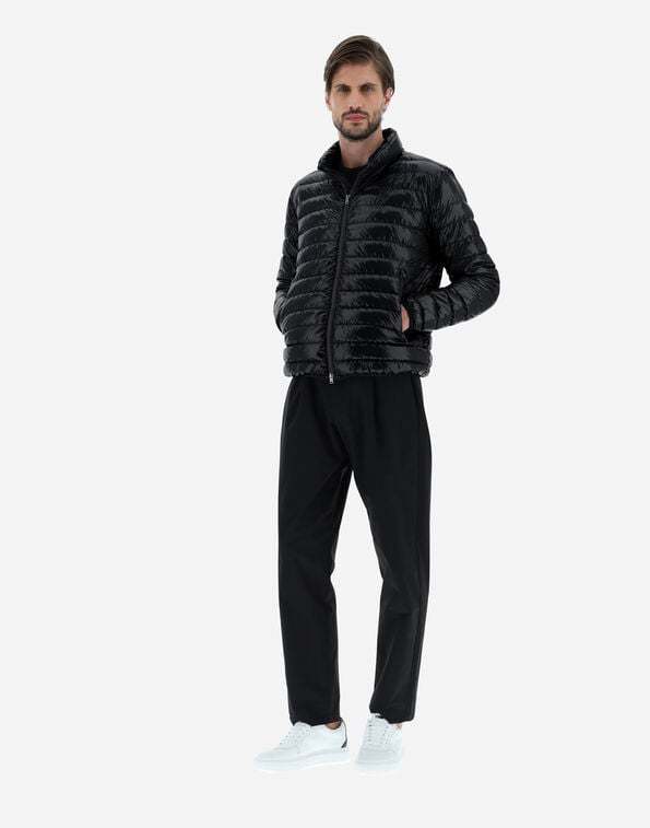 Herno Padded Goose Down Jacket In Black
