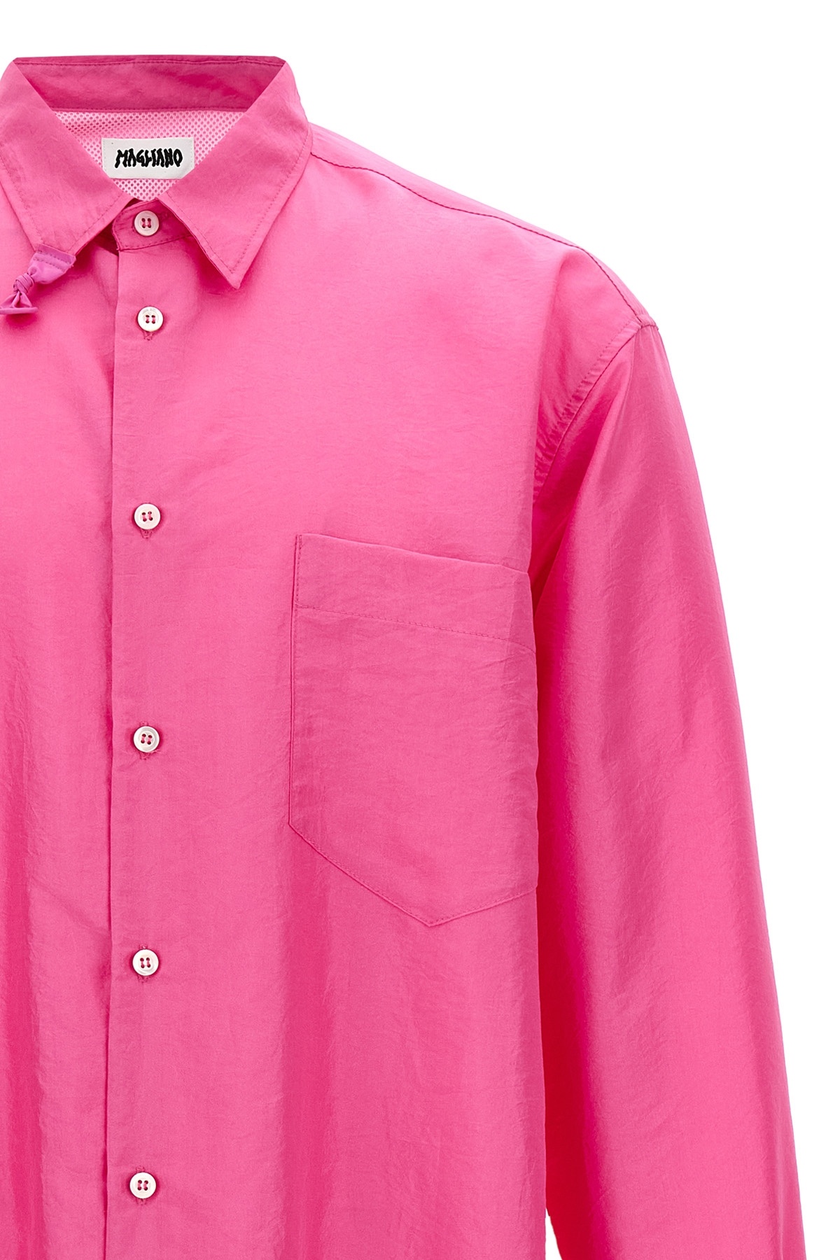 Magliano 'jesolo Shirt With Chest Pocket And Structured Collar' In Pink