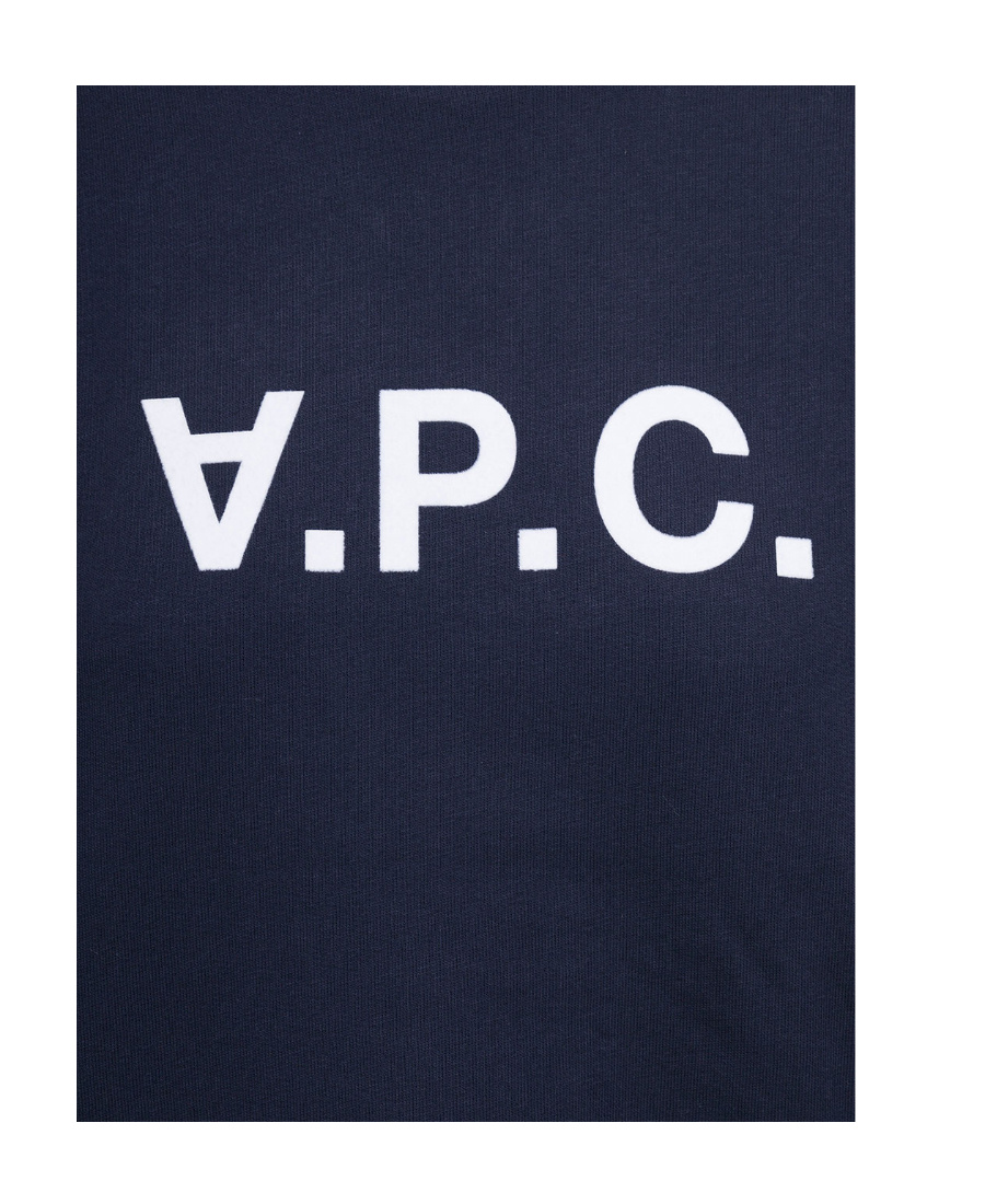 Apc A.p.c. Relaxed-fit Lightweight Cotton Blend Sweatshirt In Black