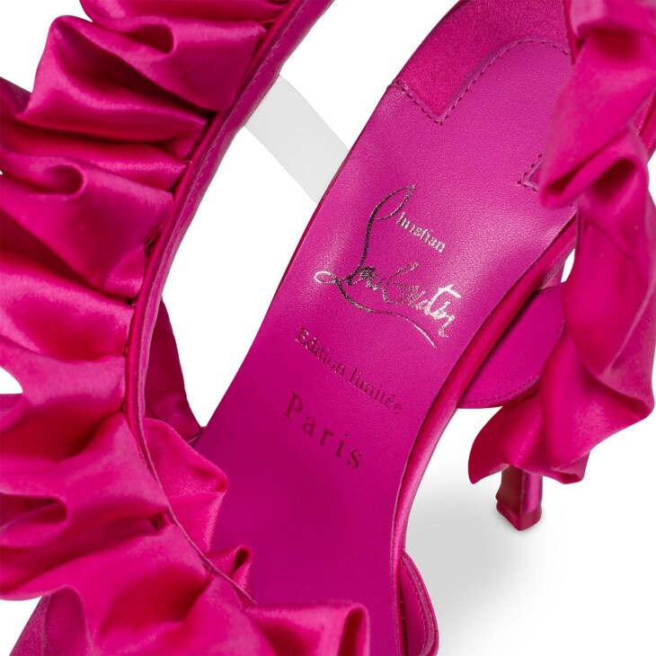 Christian Louboutin Froufrou Alta High-heeled Sandals In Pink