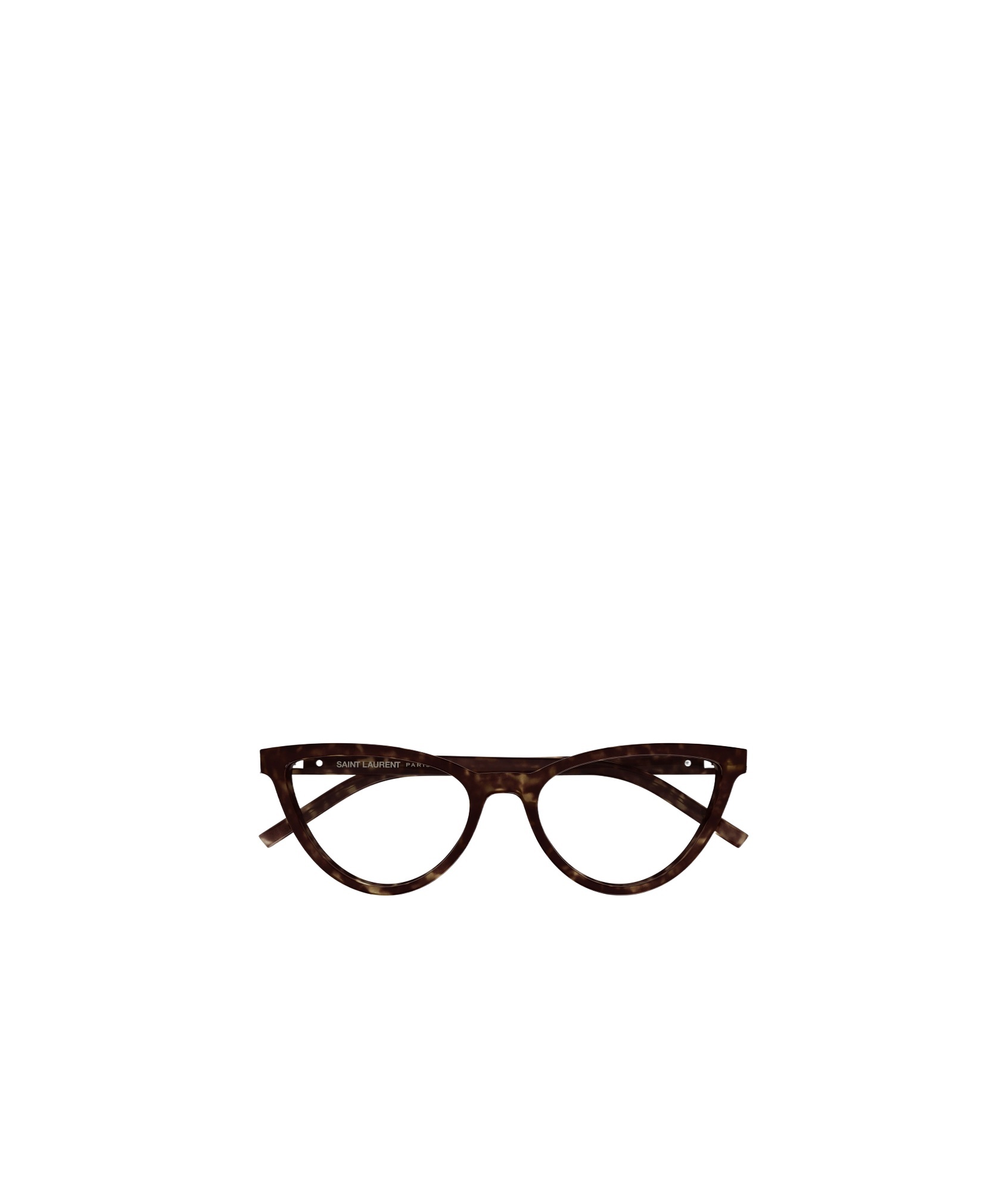 Saint Laurent Logo Flat Mirror In Black