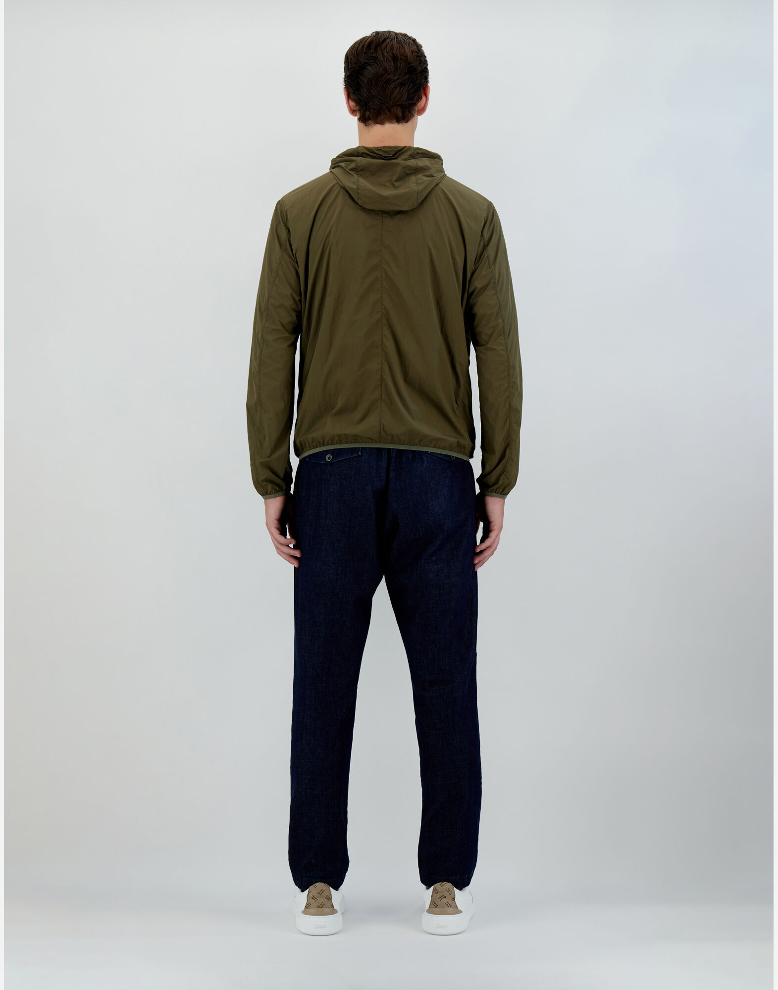 Herno Ultralight Matt Bomber Jacket In Black