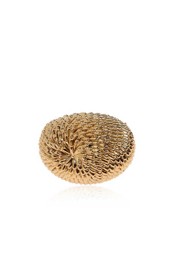Jacquemus The Herisson Ring In Golden