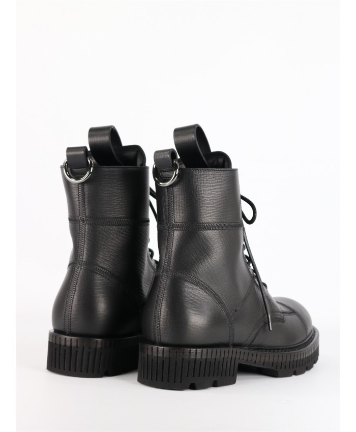Dolce & Gabbana Man Ankle Boots Black Size 8.5 Calfskin In Black