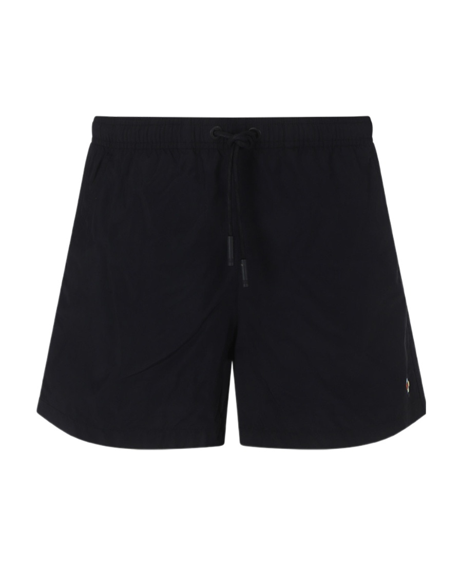 Marcelo Burlon County Of Milan Colourful Cross Swim Short Black Multico In Black