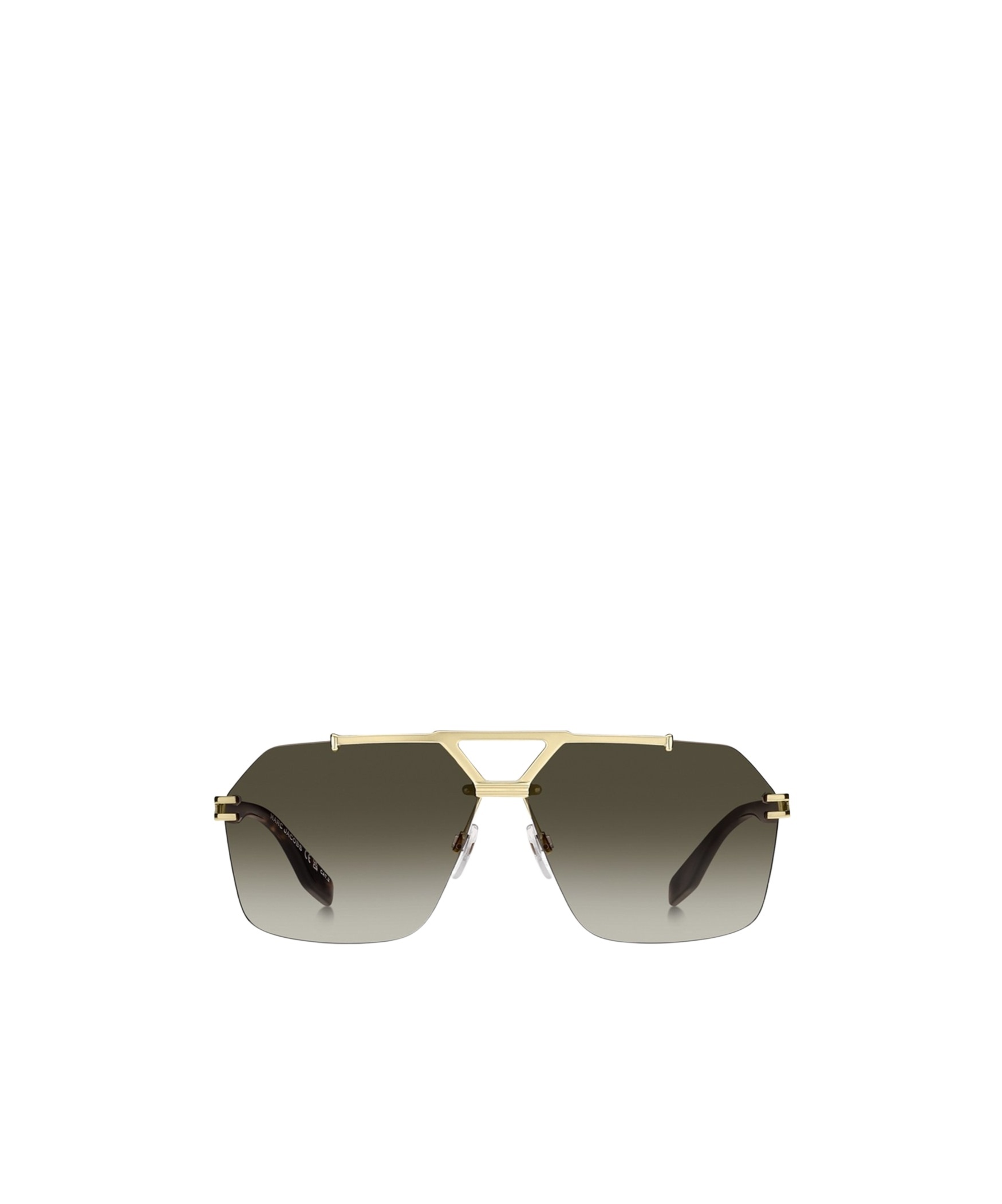 Marc Jacobs Eyewear Pilot Frame Sunglasses In Gold