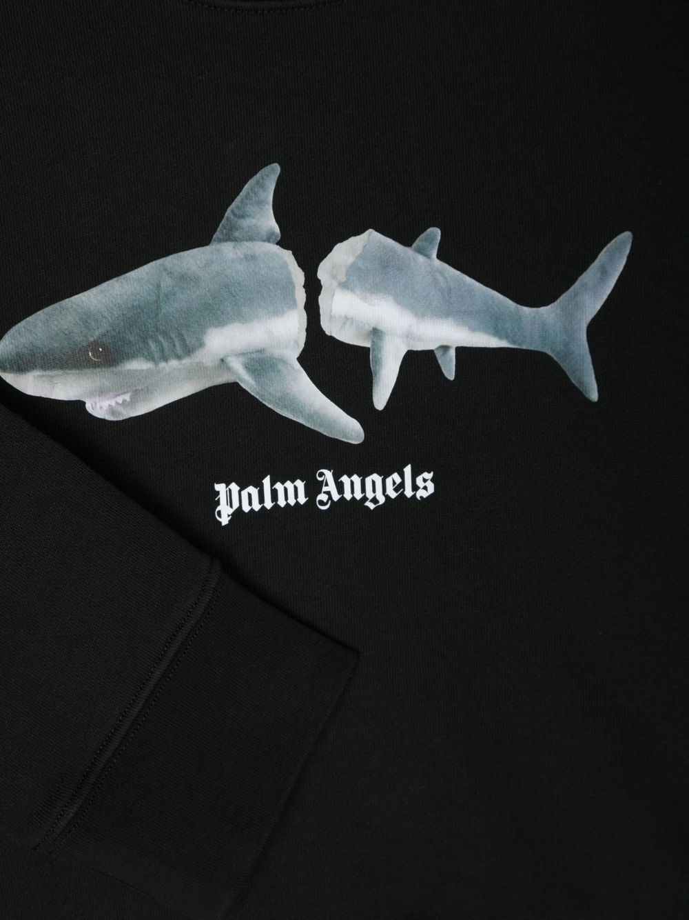Palm Angels Graphic-print Short-sleeved T-shirt In Black