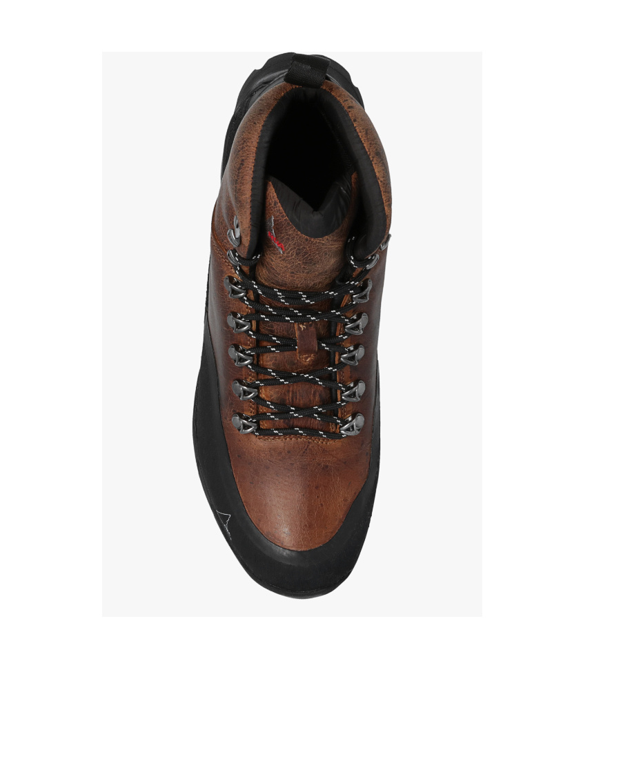 ROA LEATHER LACE-UP BOOTS
