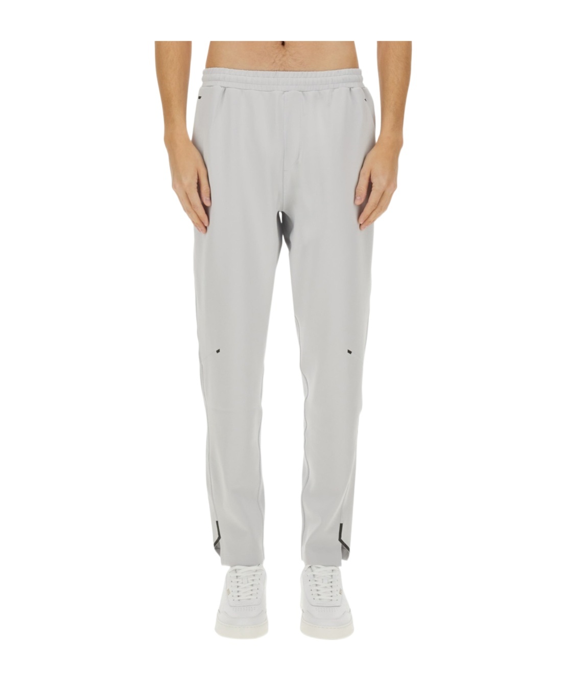 Hugo Boss Boss Pants In Technical Fabric In Gray