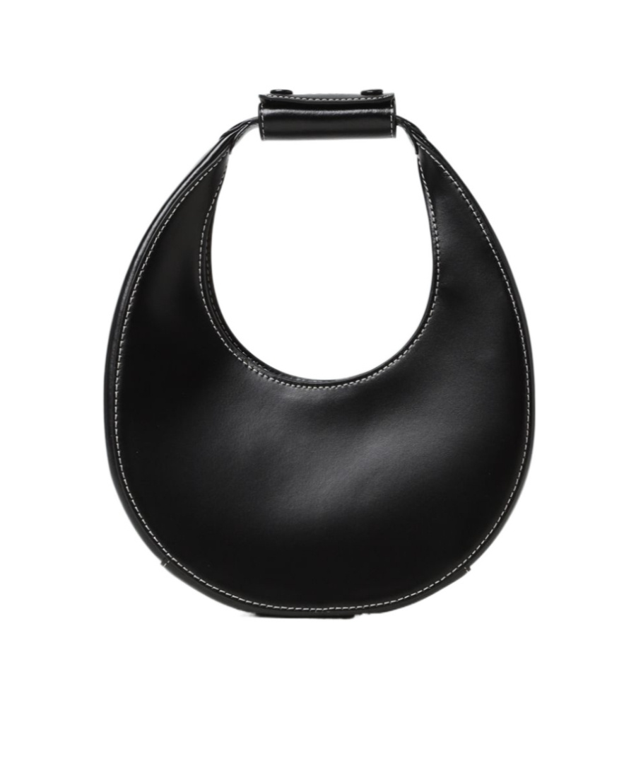 Staud One Handle And One Shoulder Bag In Black