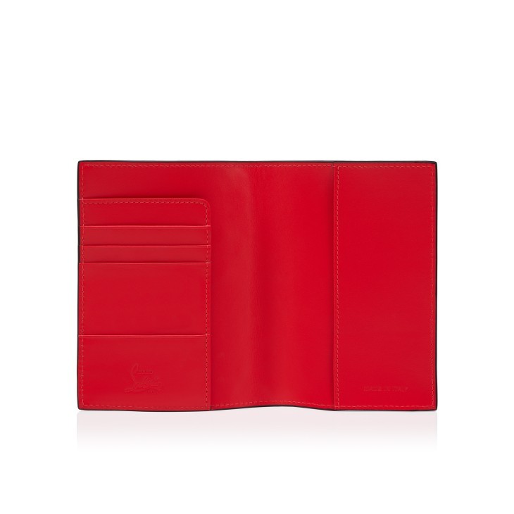 Christian Louboutin Funky Passport Holder In Gold