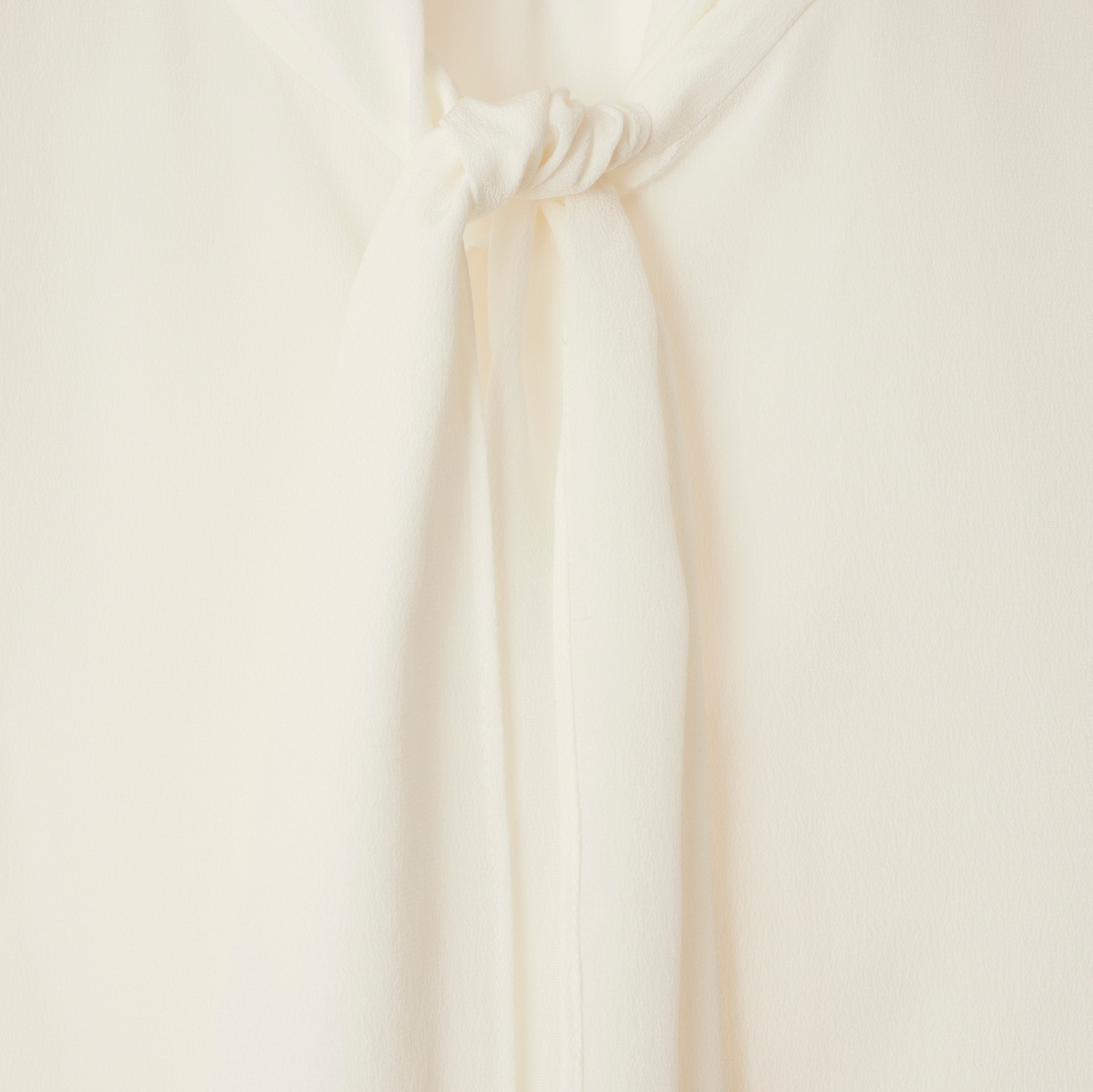 Burberry Silk Blouse In White