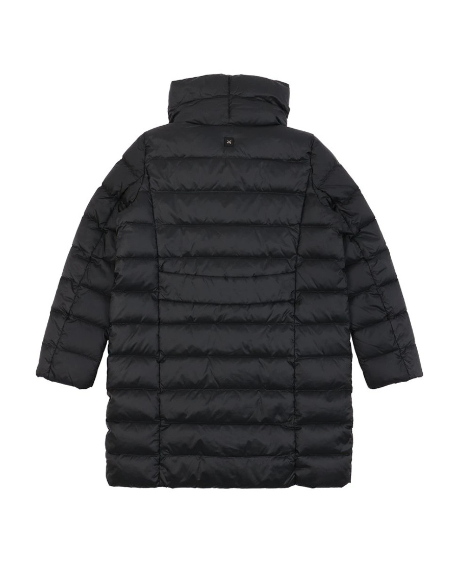 Weekend Max Mara Logo Quilted Down Jacket In Black