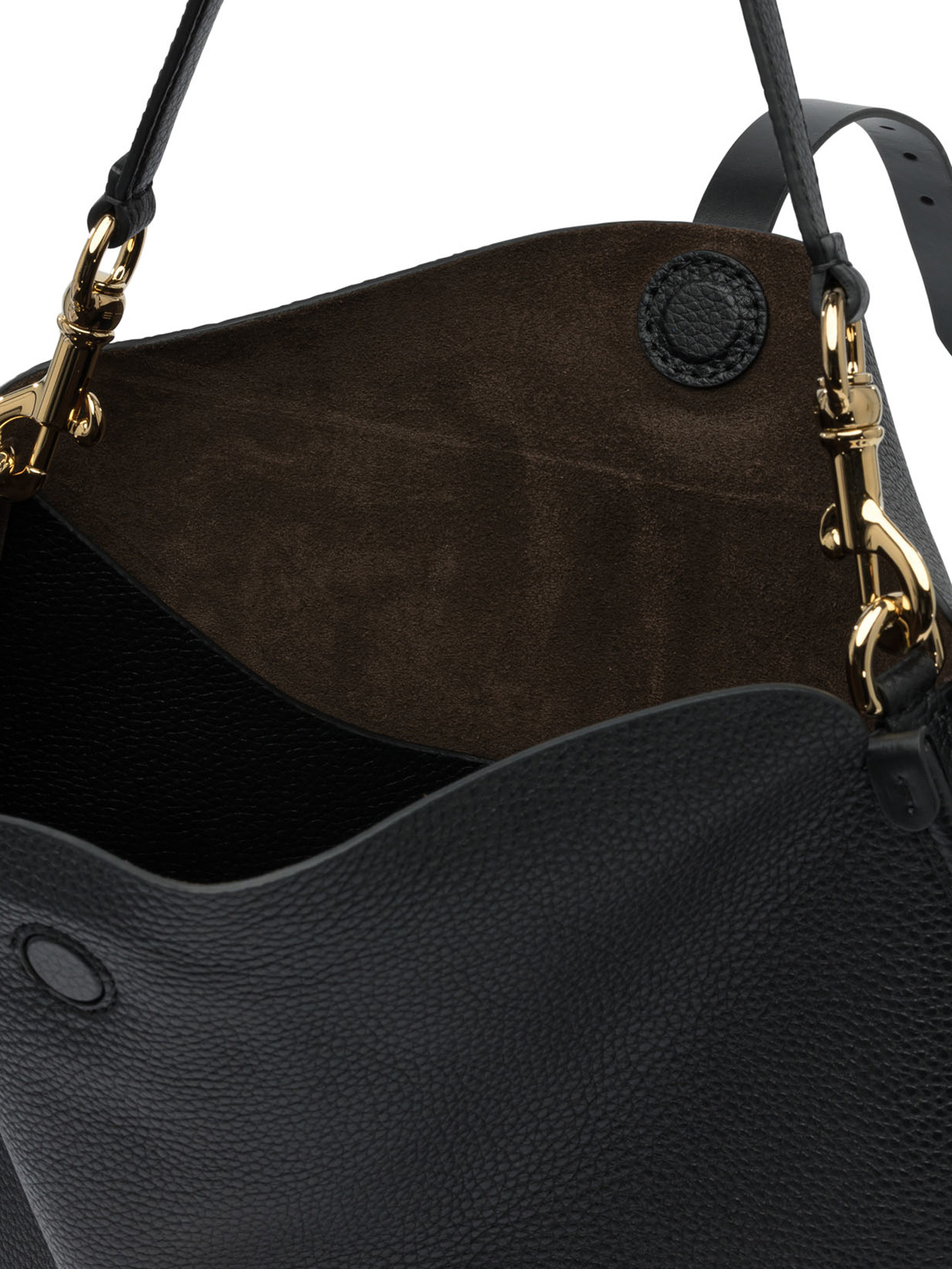 Etro Buckle-fastening Extra-large Leather Shoulder Bag In Black