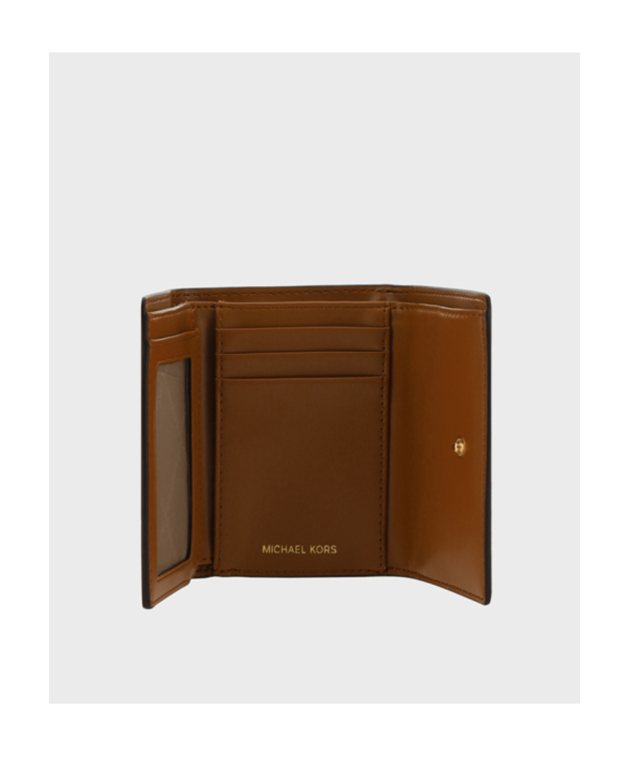 MICHAEL MICHAEL KORS MONOGRAM LOGO-PATCH WALLET