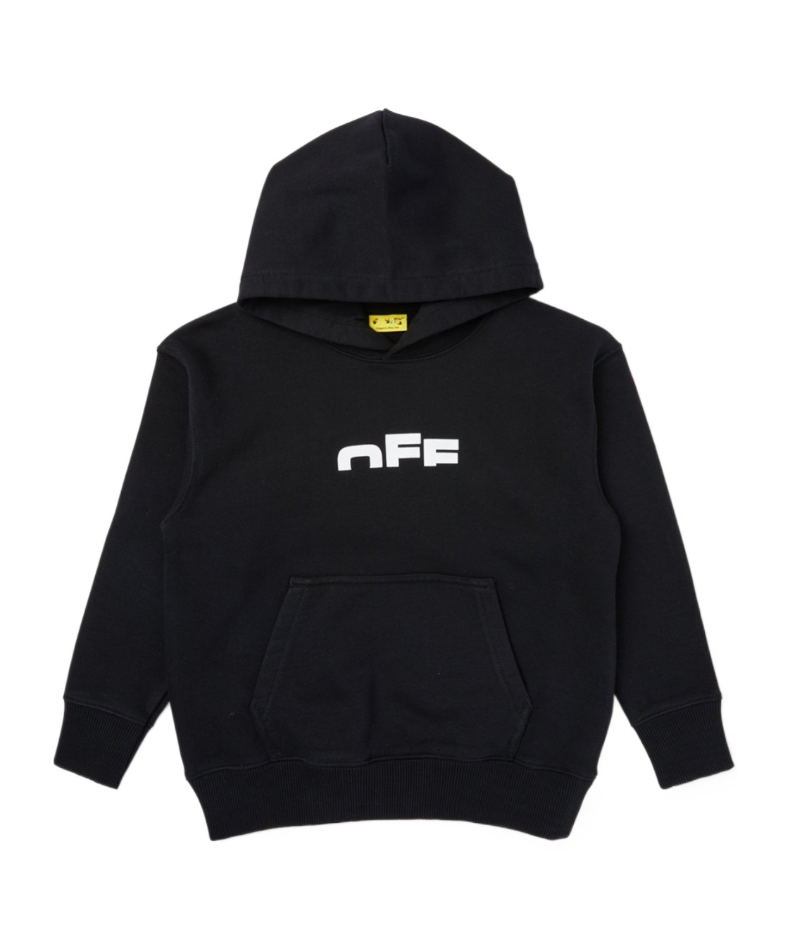 Off-white Hooded Sweatshirt In Black