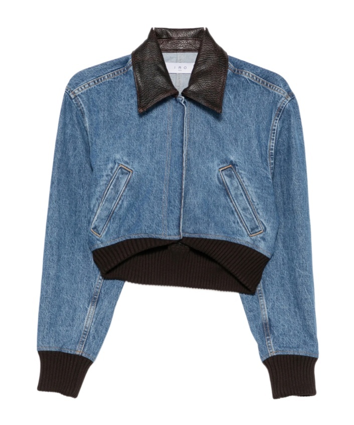 Iro Long-sleeve Denim Jacket In Blue