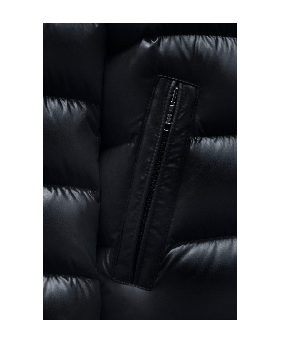 Moncler Enfant Maya Down Jacket In Blue