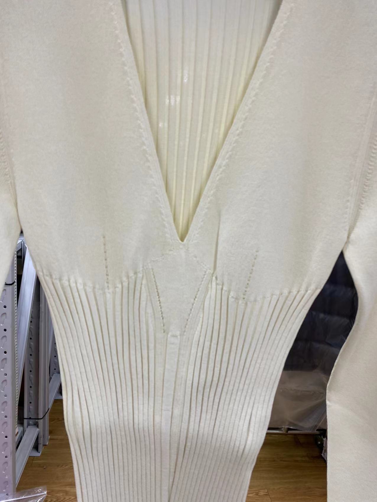 Shop Jil Sander V-neck Sweater In Nude
