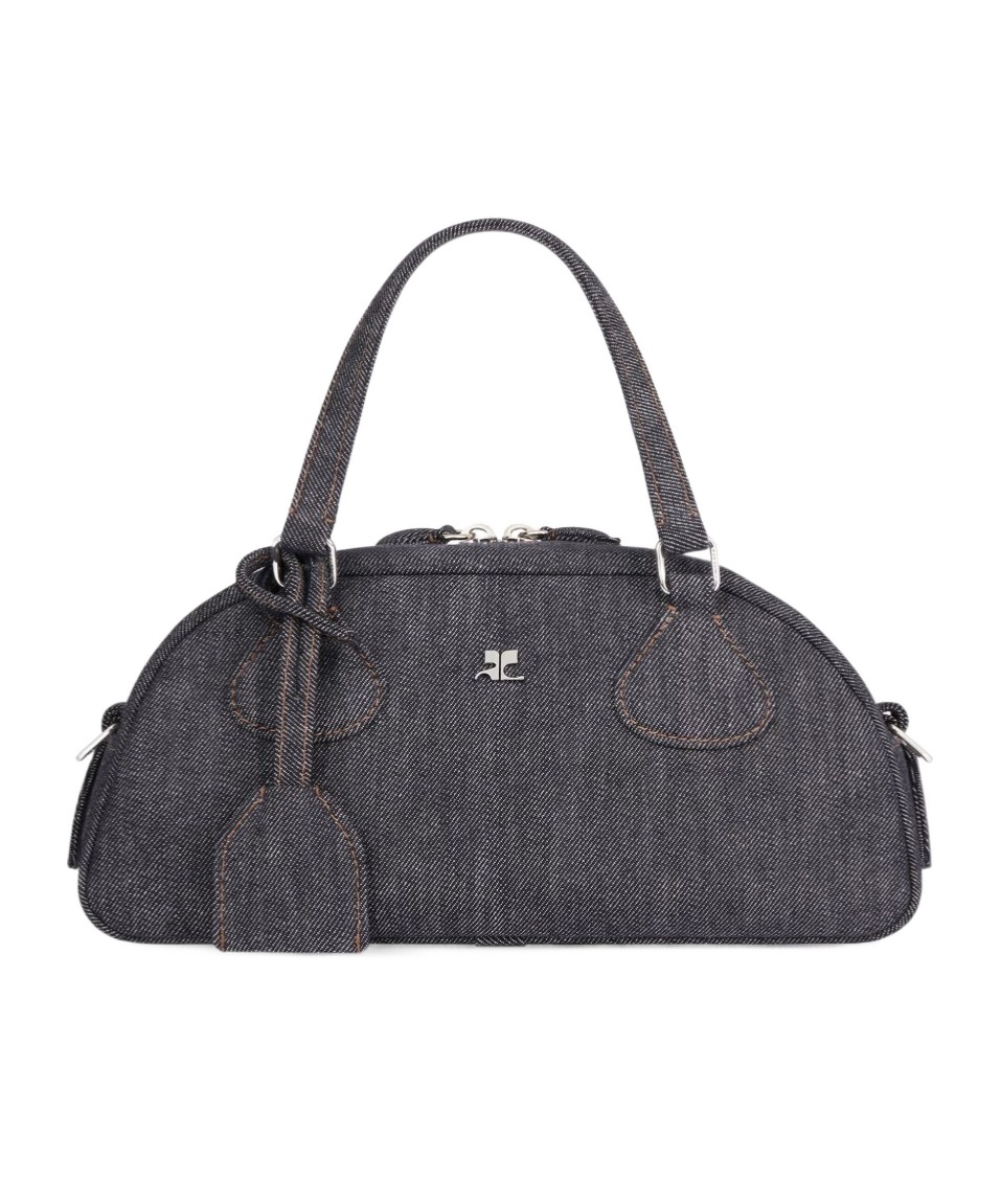 Courrèges Friday Two-way Handbag In Black