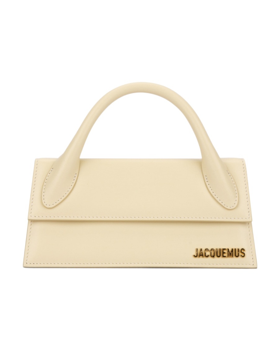 Jacquemus Off-white Les Classiques 'le Chiquito Long' Bag In Nude