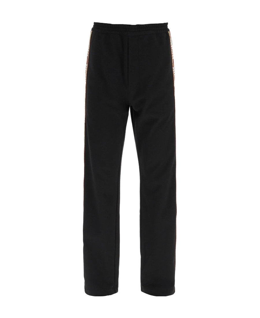 Dsquared2 Logo-print Cotton Track Pants In Black