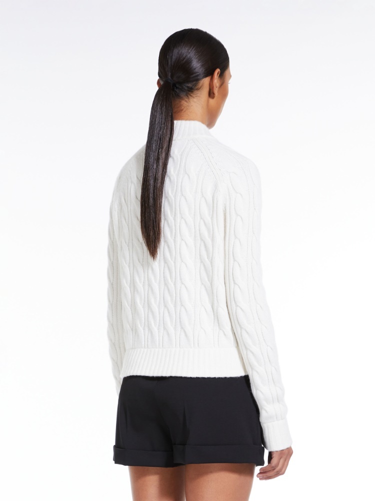 Max Mara Pilot's Jacket In White