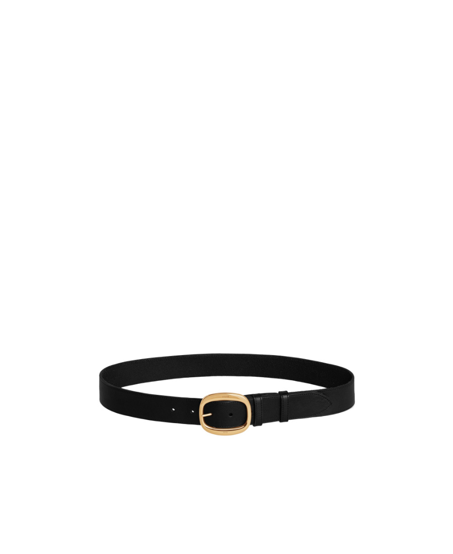 Celine Retro Belt In Black