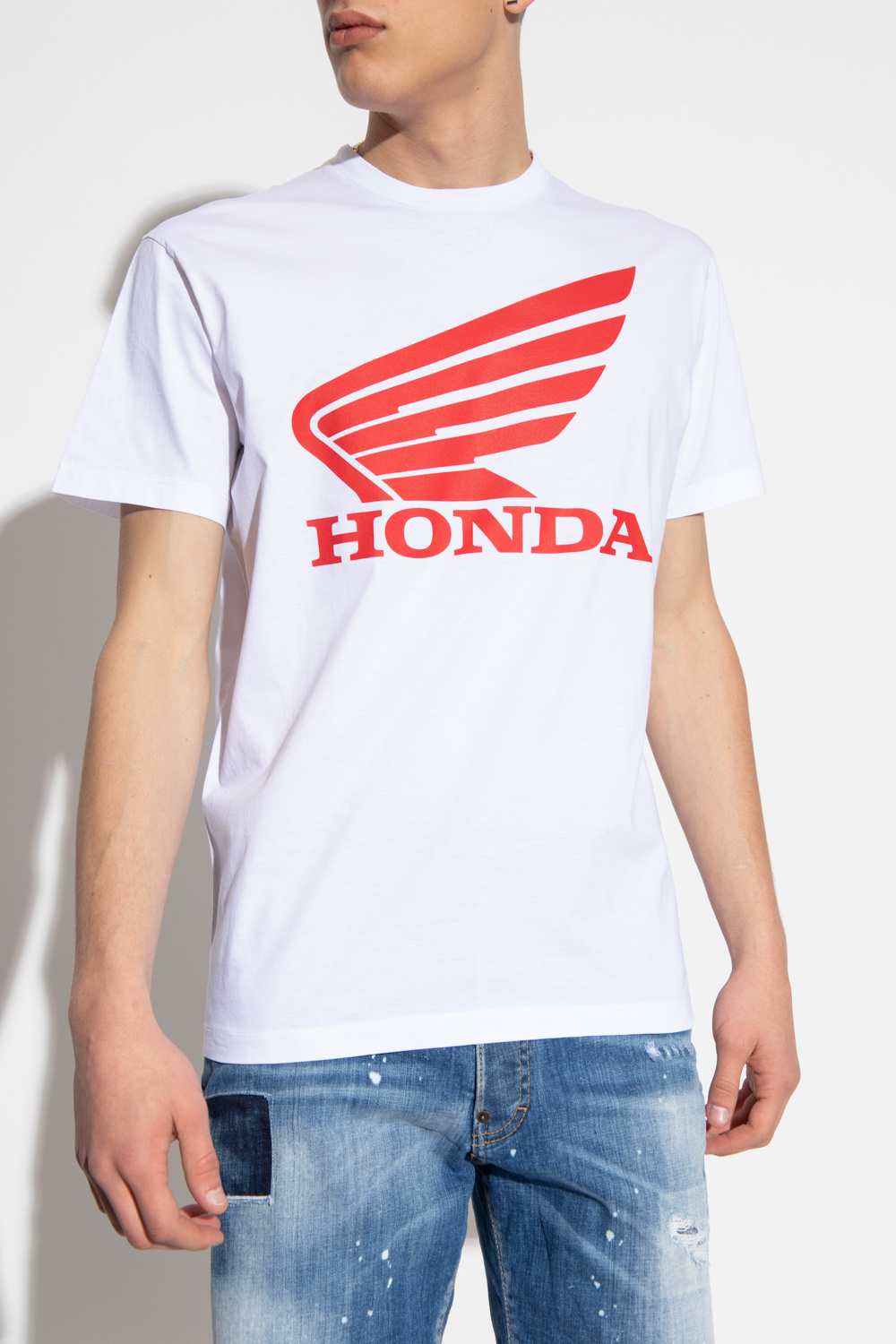 Dsquared2 Logo-print Short-sleeve T-shirt In White