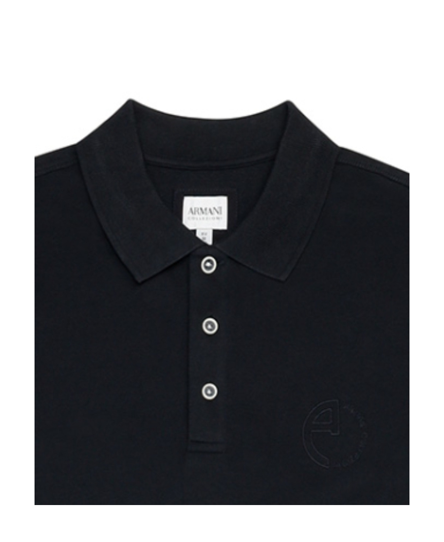 ARMANI COLLEZIONI LAPEL POLO SHIRT