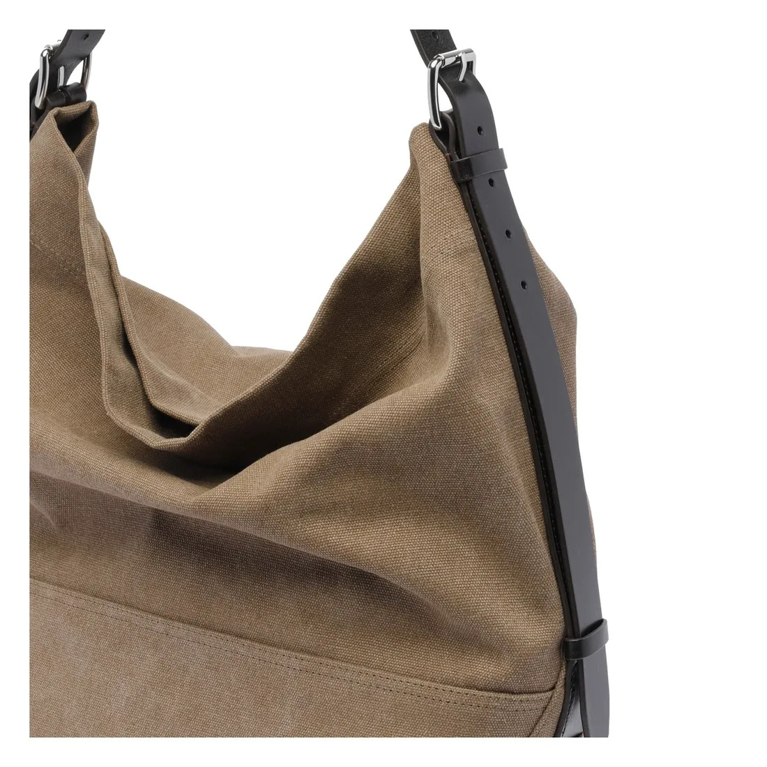 Lemaire Medium Croissant Shoulder Bag In Brown