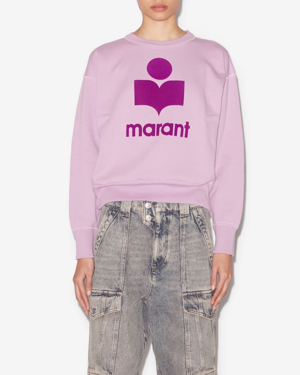 Isabel Marant Étoile Marant Etoile Women Millyny Cotton Sweatshirt In Purple