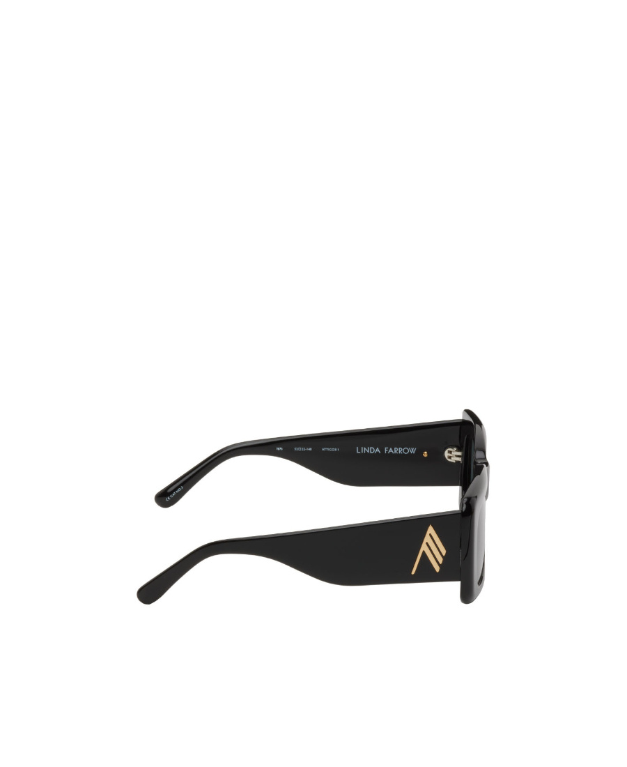 Attico The X Linda Farrow Joint Logo Sunglasses