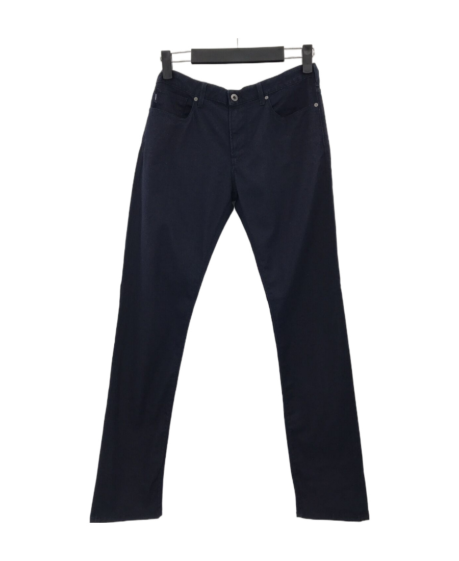 Armani Jeans Logo Details Jeans In Black