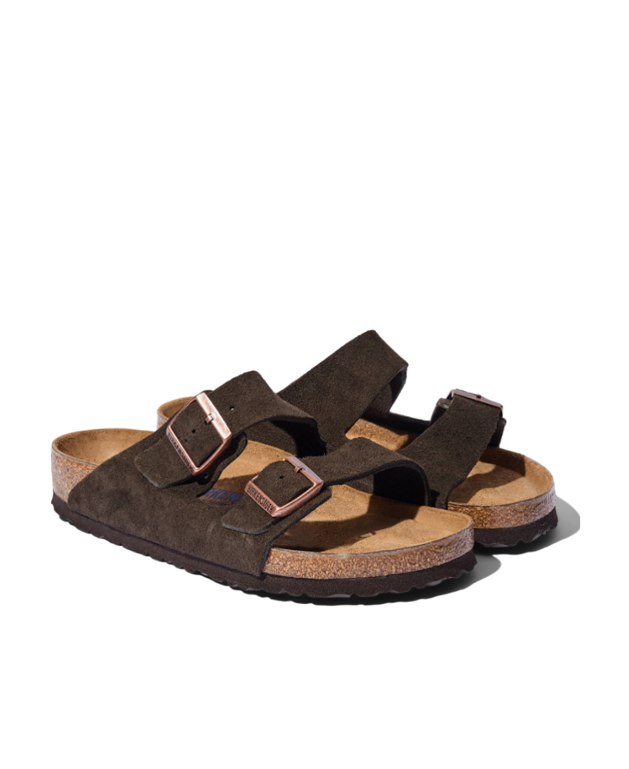Birkenstock Logo Slippers In Black