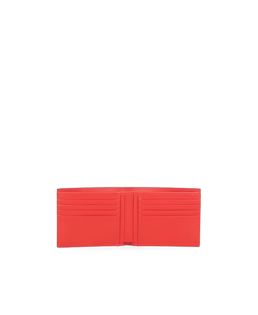 Christian Louboutin Logo Detailed Bi-fold Wallet In Black