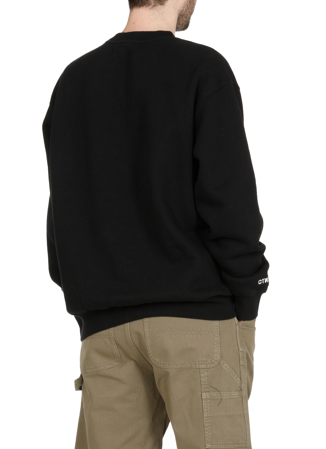 Heron Preston Heron Printed Sweater In Black