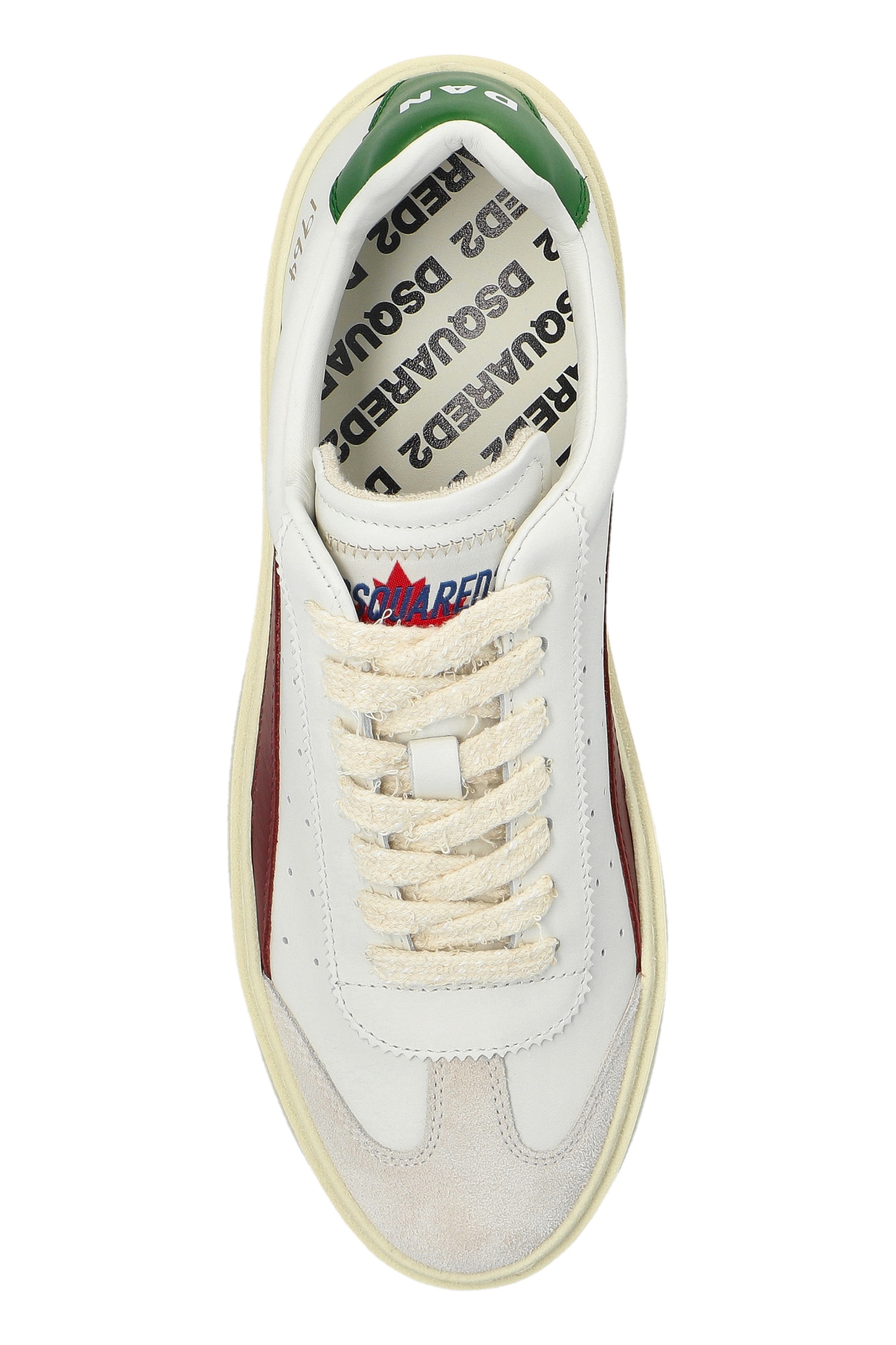 Dsquared2 Round Toe Low Top Sneakers