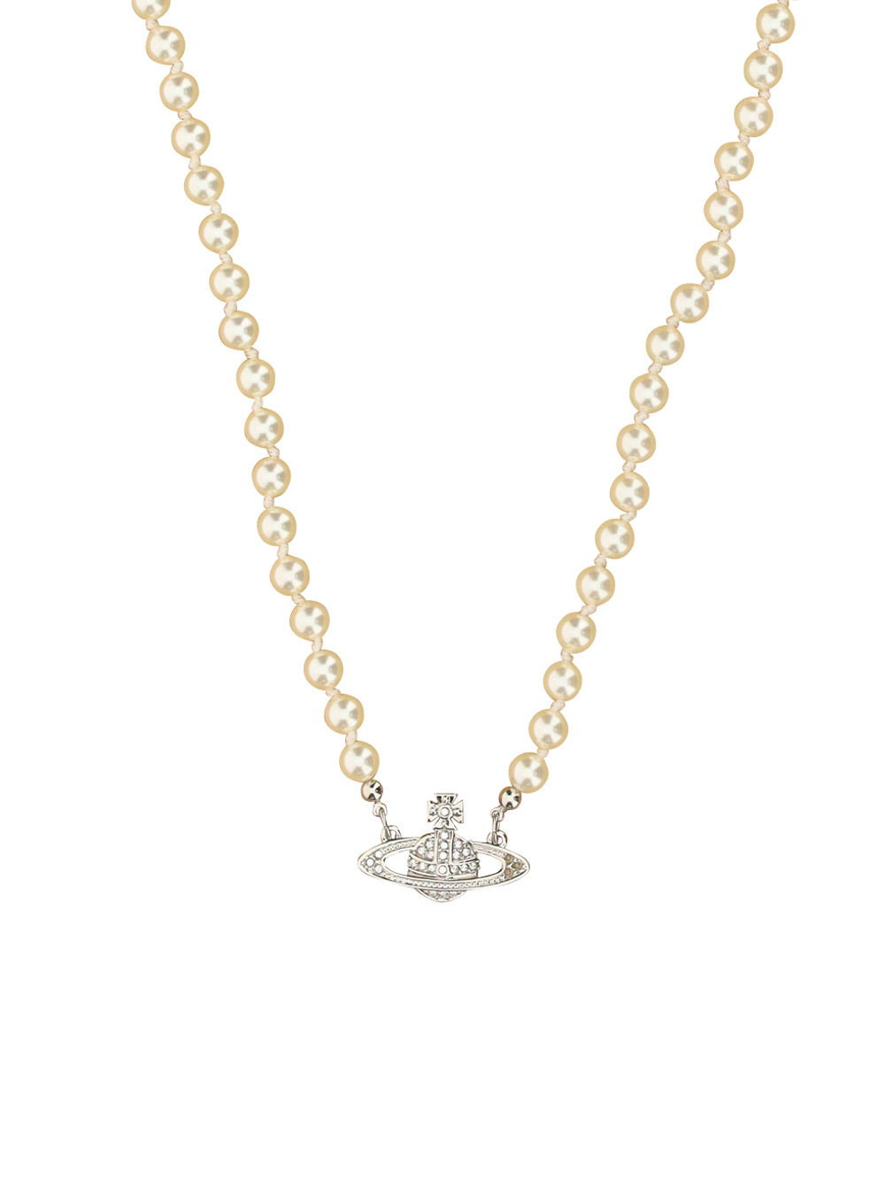 VIVIENNE WESTWOOD VIVIENNE WESTWOOD ORB-PENDANT CLASP FASTENED NECKLACE