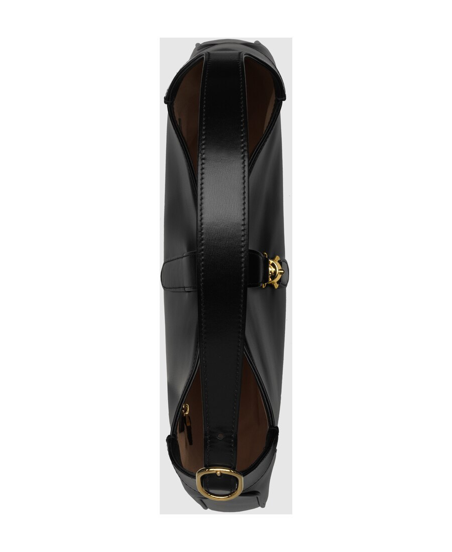 Gucci Women Jackie 1961 Medium Leather Shoulder Bag In Black
