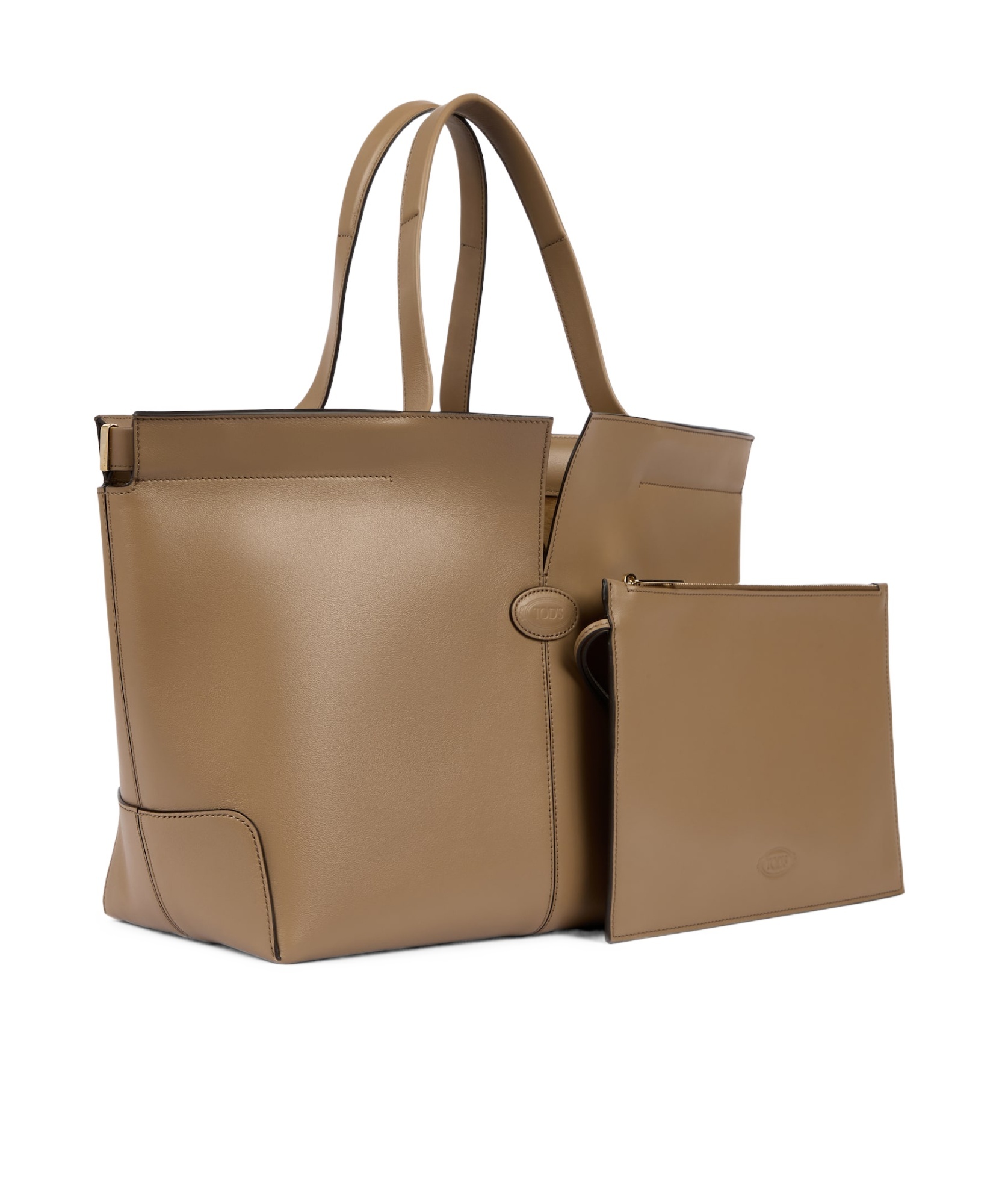 Tod's Double-handle Handbag In Brown