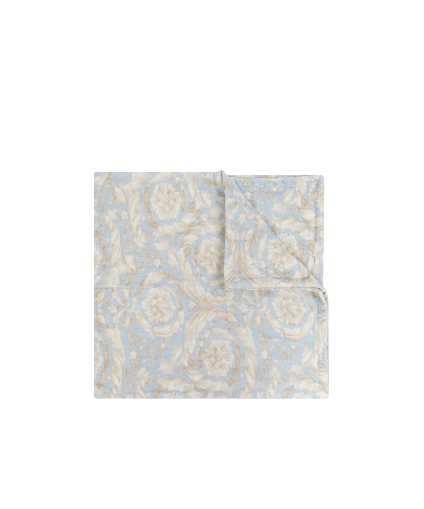 Versace Home Pattern Printed Bath Towel In White