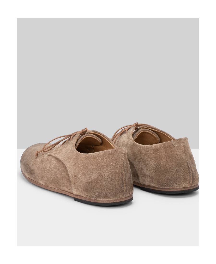 Marsèll Lace-up Suede Brogues In Brown