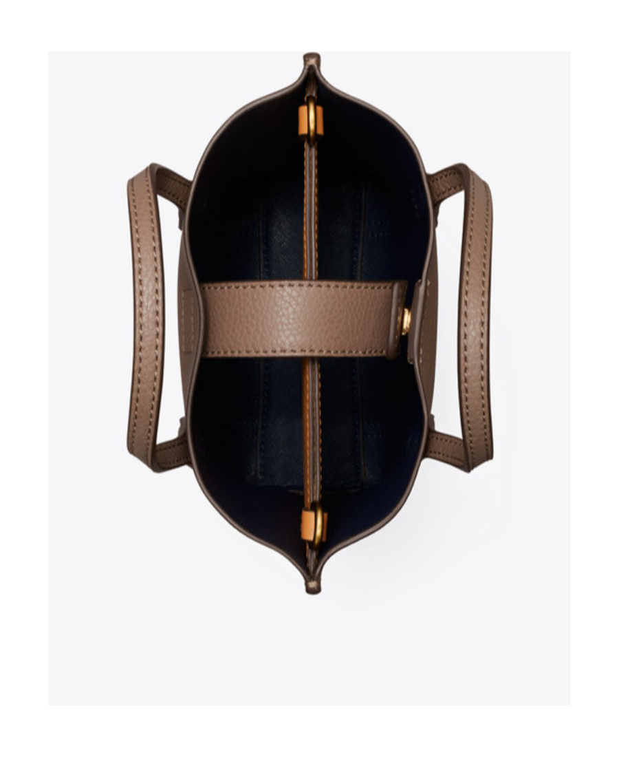 Tory Burch Perry Leather Crossbody Bag In Brown