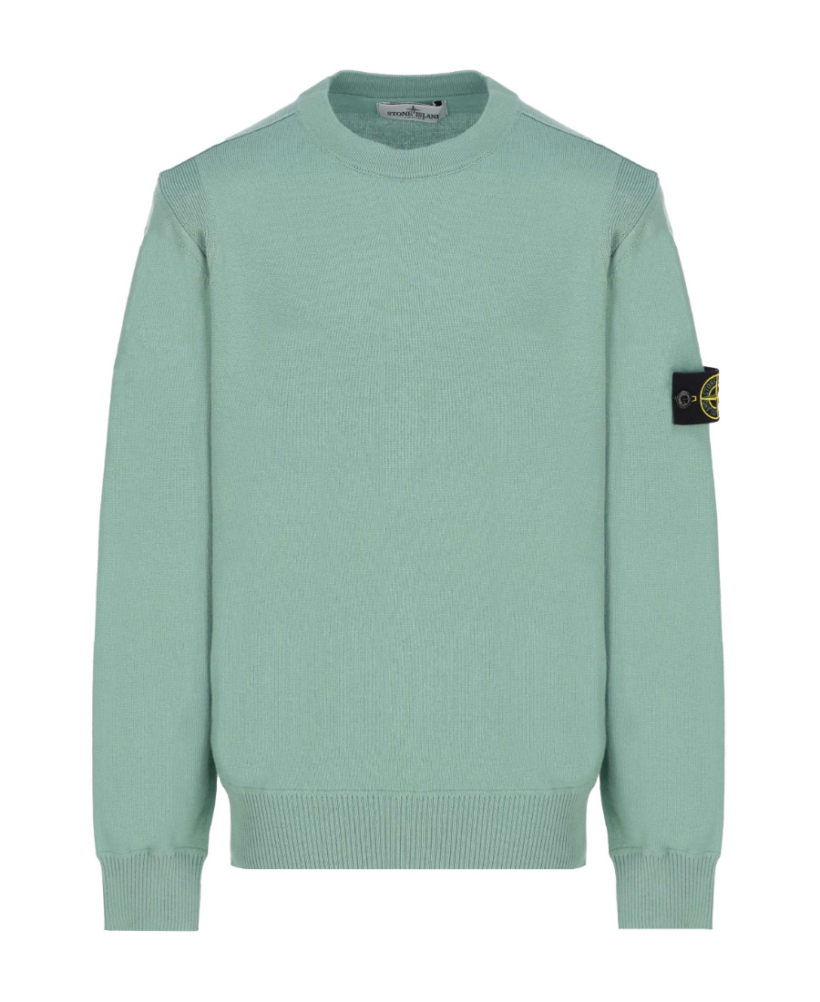 STONE ISLAND LOGO SWEATER