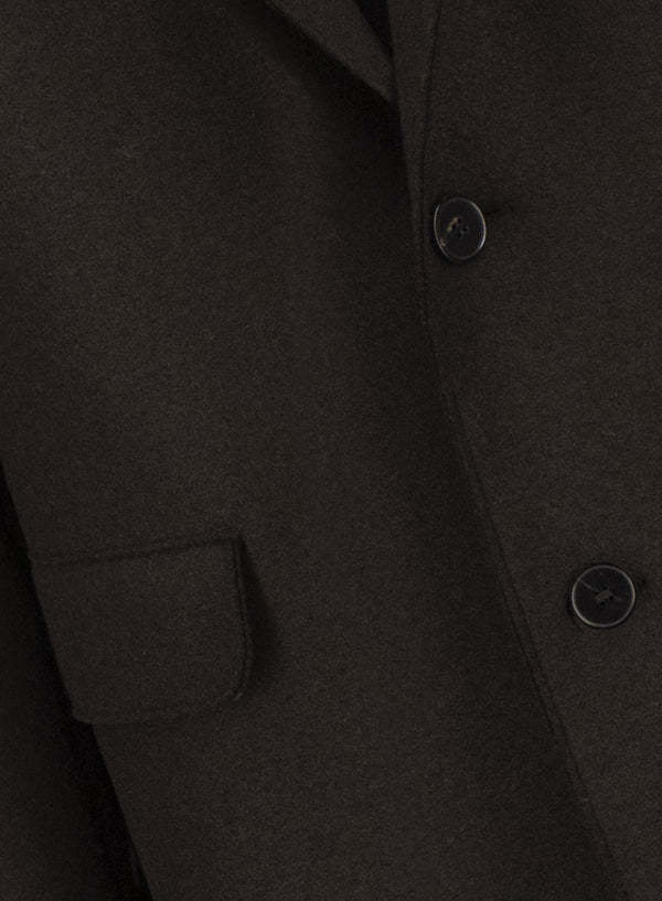 Harris Wharf London Dropped Shoulder Chester Coat In Brown